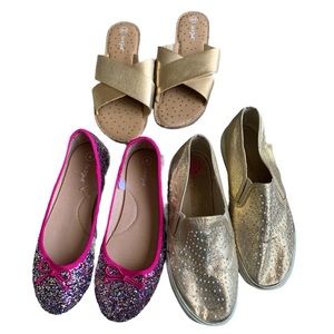 Girls bundle of 3 shoes